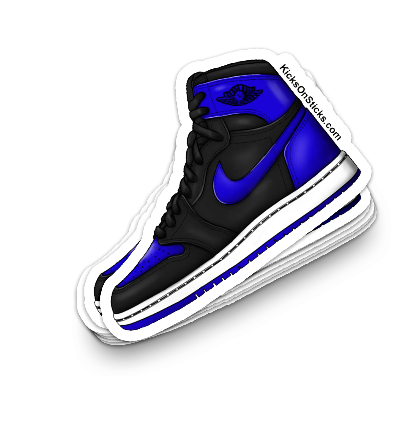 Jordan 1 "Royal" Sneaker Sticker