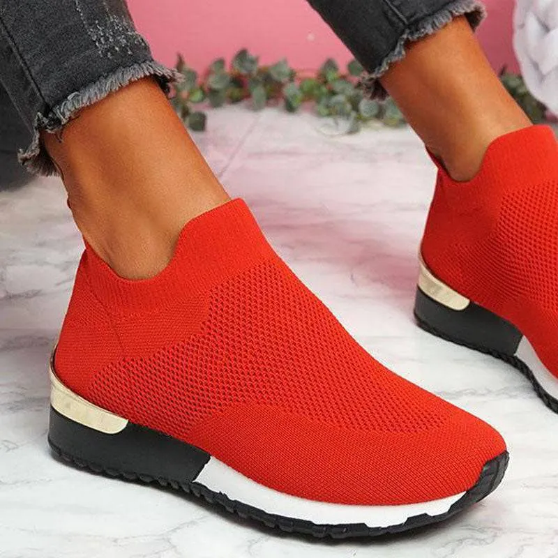 Libiyi Elastic Slip-on Flat Shoes