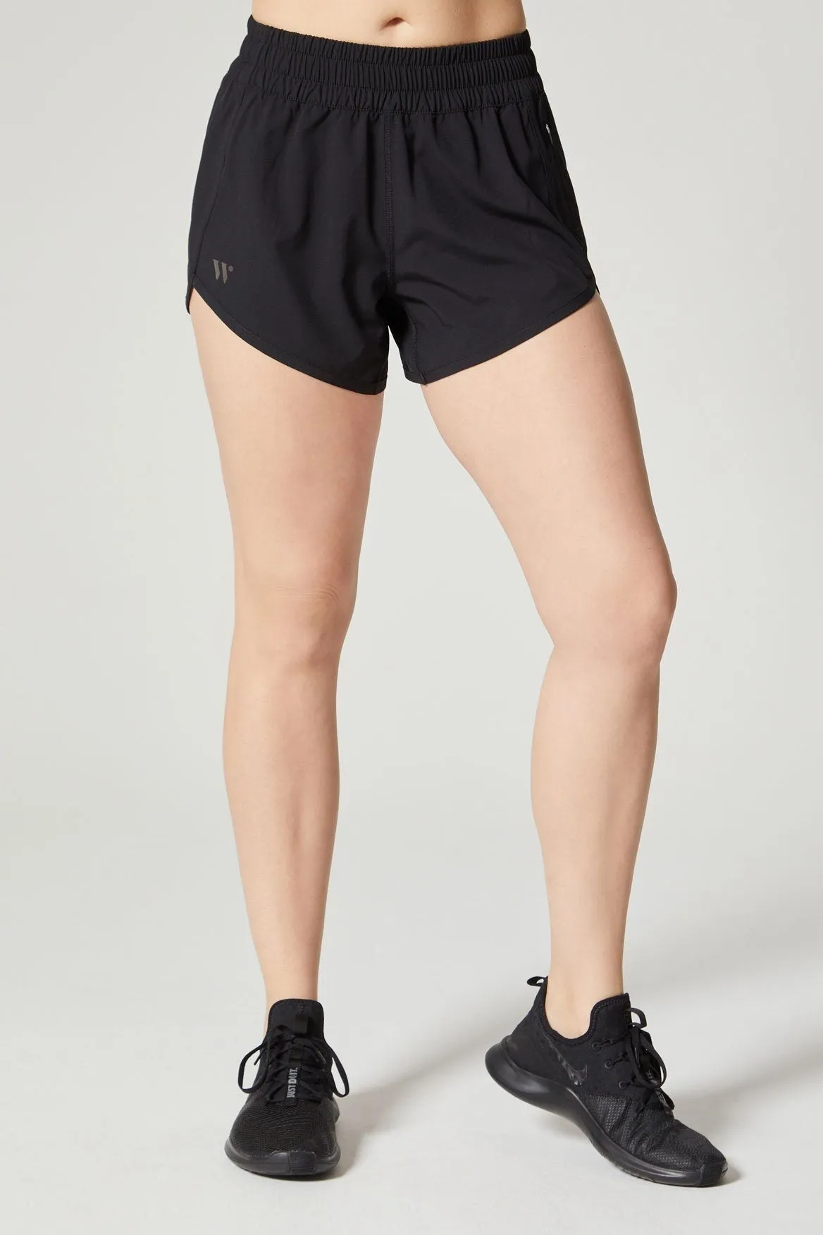 Linda Running Short Jet Black