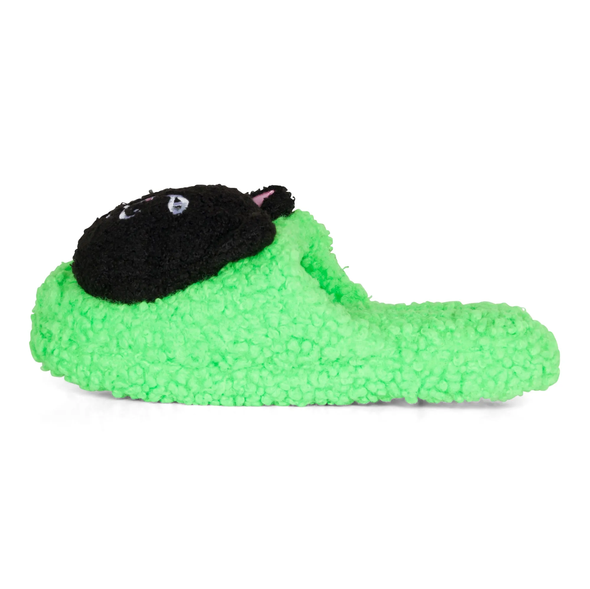 Lord Jermal Plush Face House Slippers (Green)