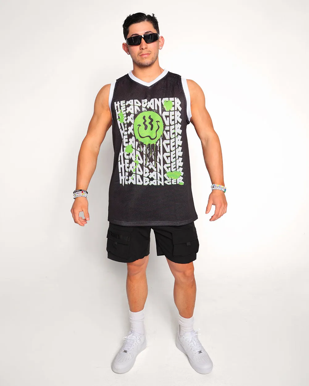 Master Headbanger Basketball Jersey