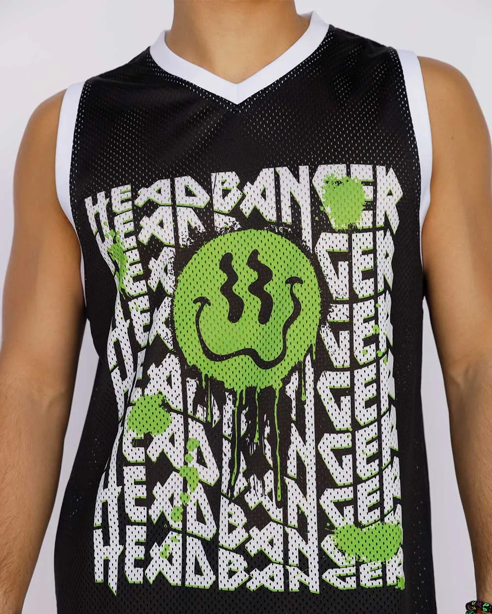 Master Headbanger Basketball Jersey