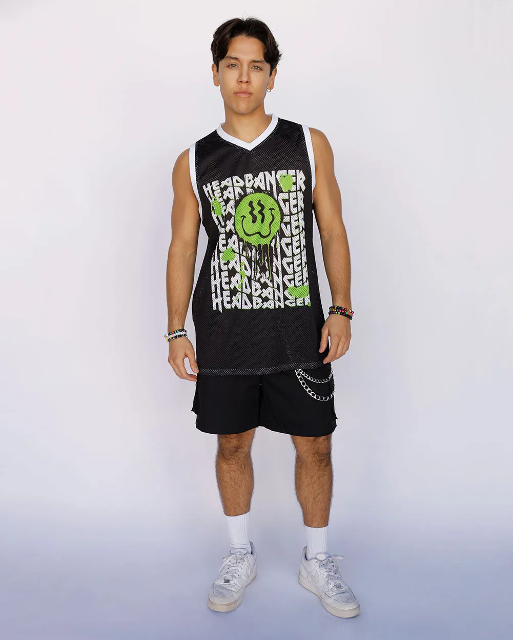 Master Headbanger Basketball Jersey