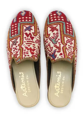 Men's Sumak Kilim Slippers - Size 10