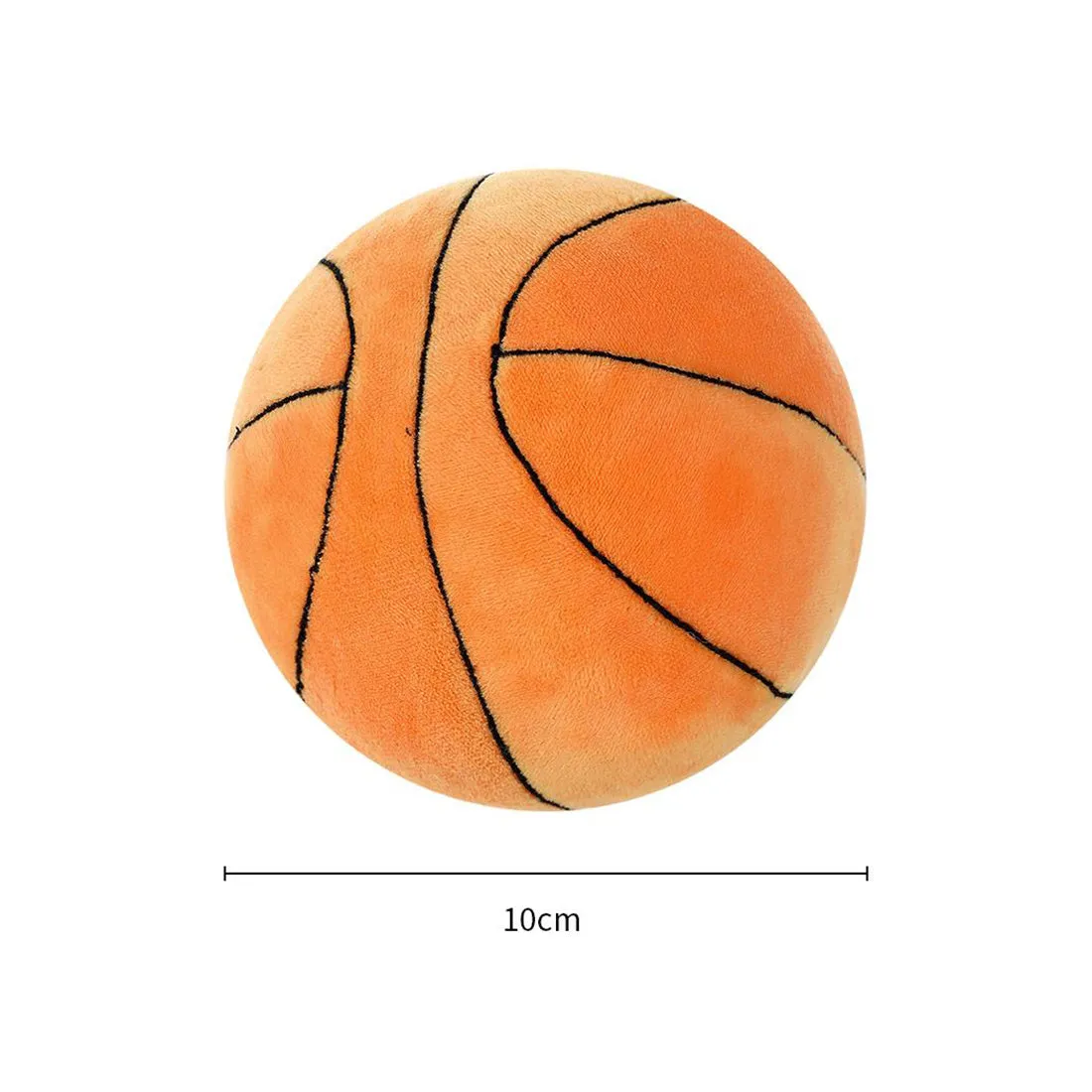 MINISO Plush Ball with Bell (Basketball)