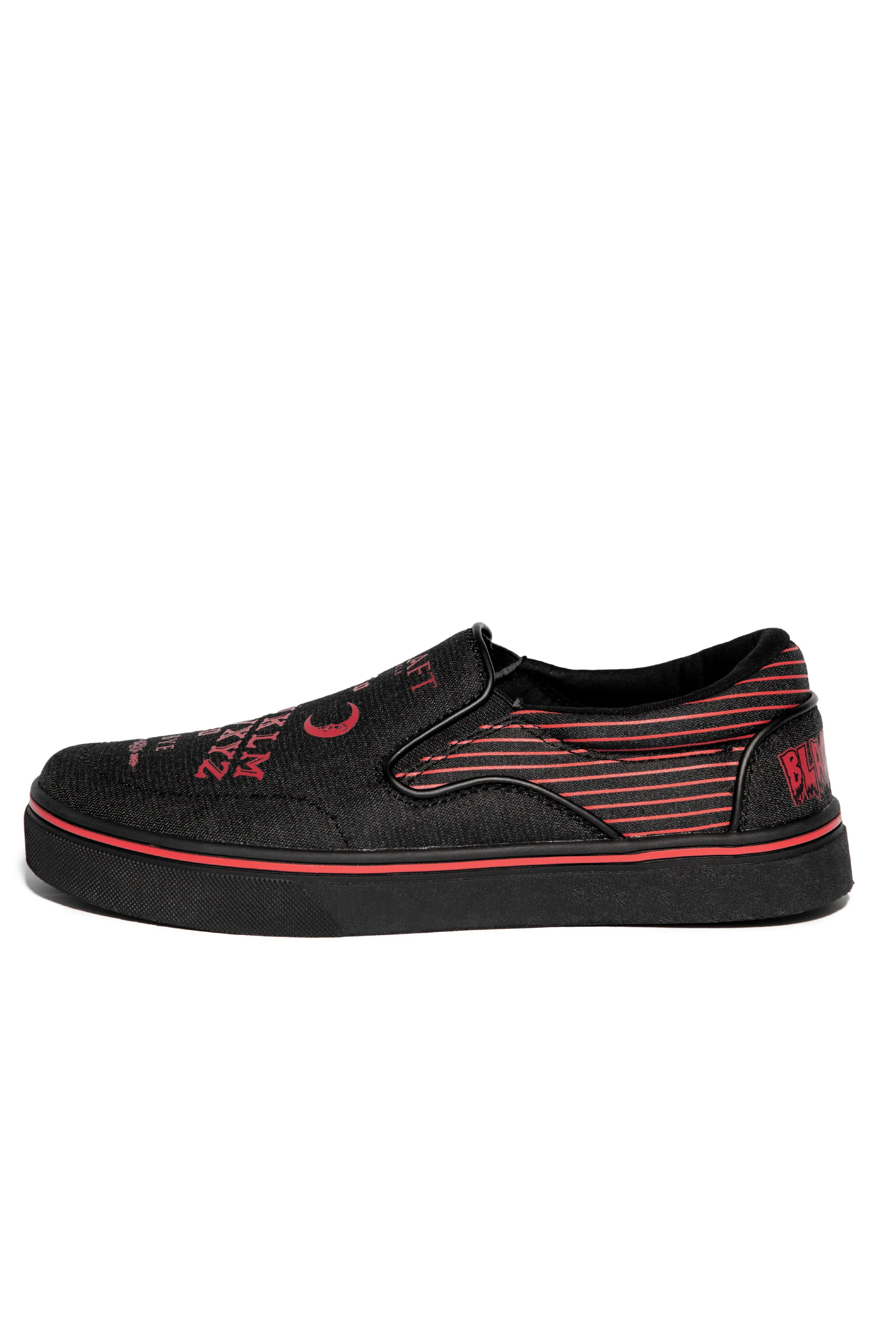 Ouija - Red Slip On Sneaker