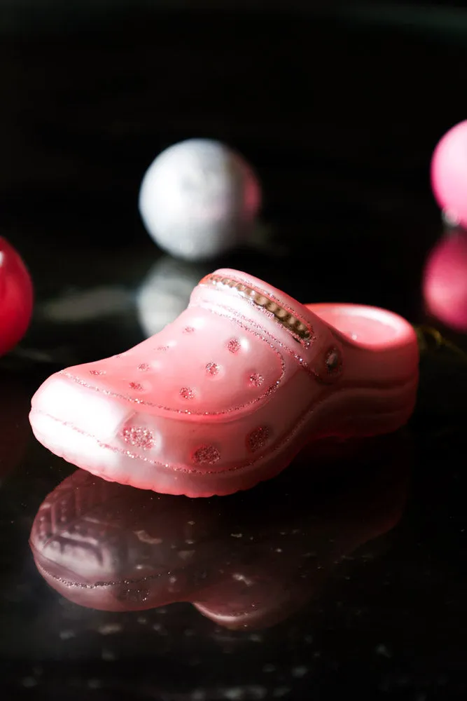 Pink Shoe Christmas Tree Decoration