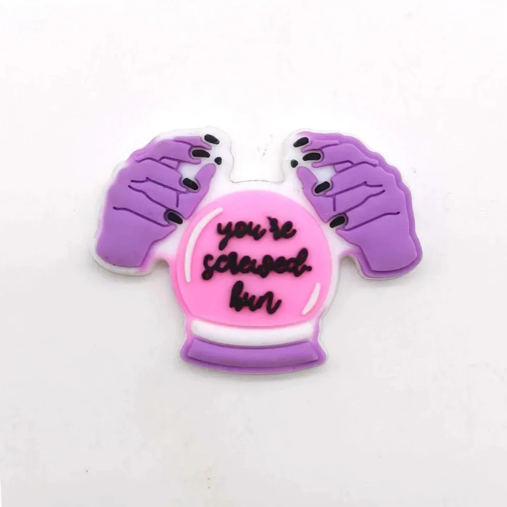 Purple Collection Grape Shoe Charms for Clogs Sandals Shoe Accessories Charms for Friends Gifts