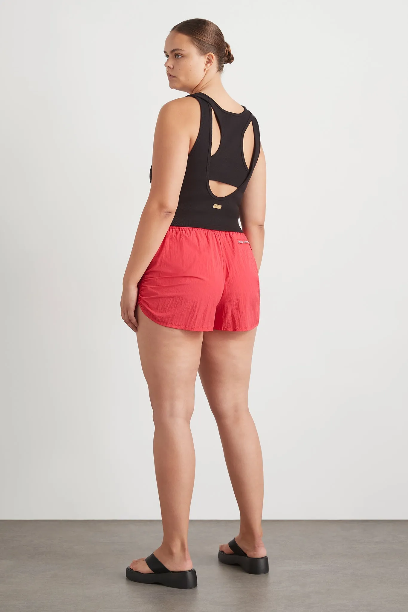 Ruched Running Short 602