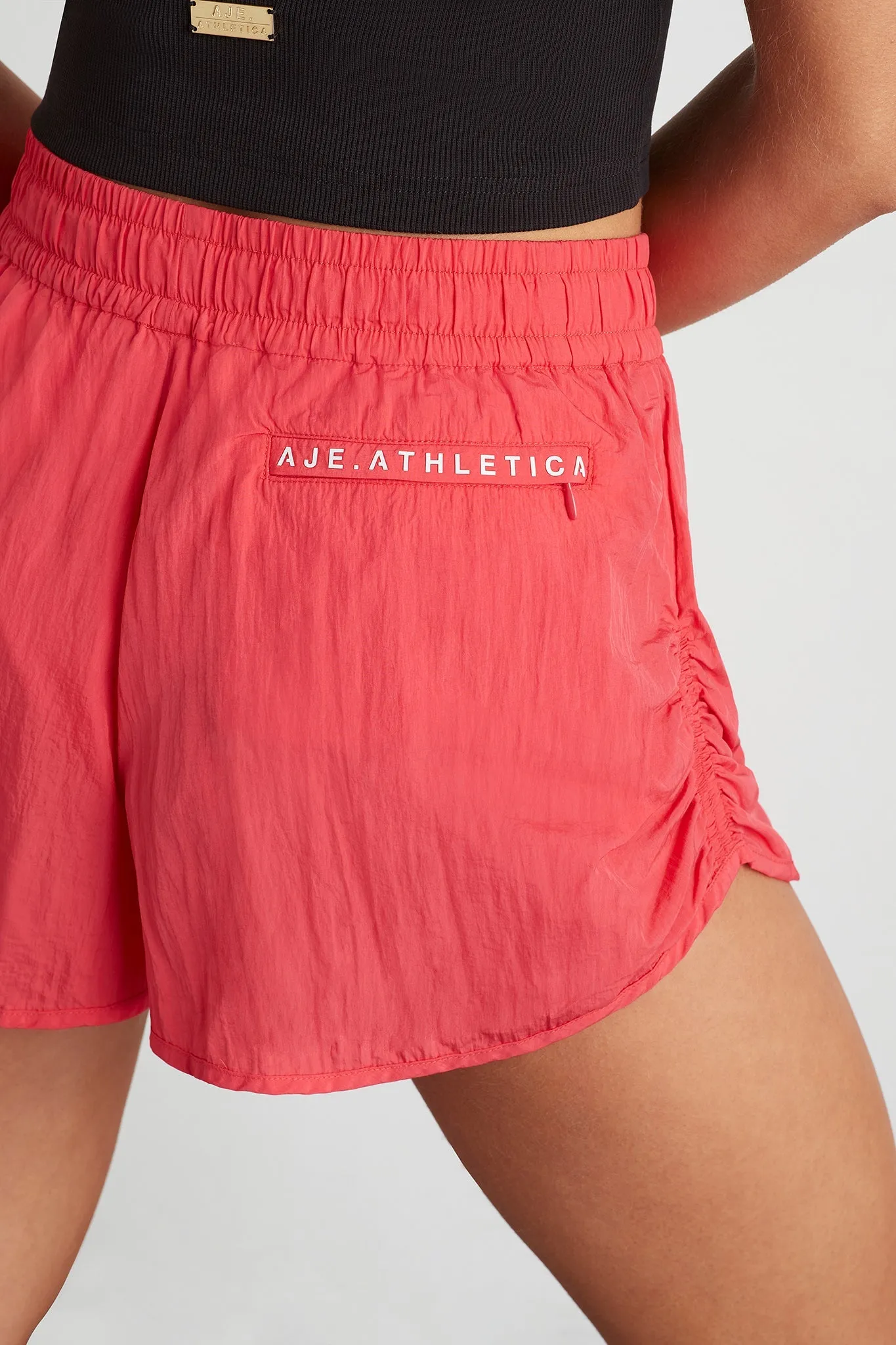 Ruched Running Short 602