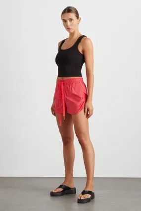 Ruched Running Short 602