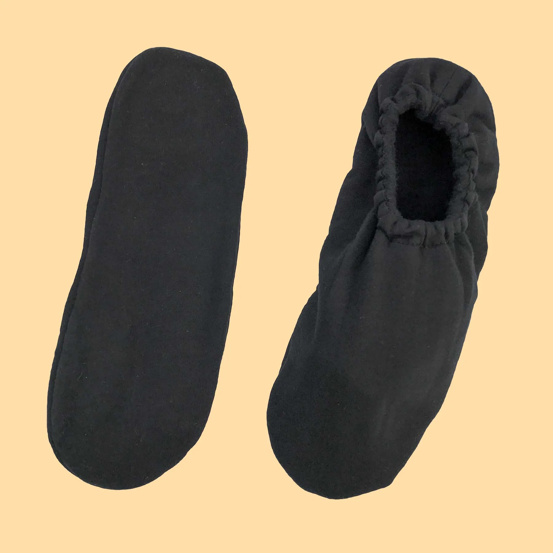 SATIE Glue-free 100% Organic Cotton Fleece Slippers (Unisex)