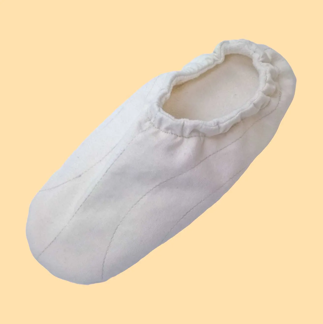 SATIE Glue-free 100% Organic Cotton Fleece Slippers (Unisex)