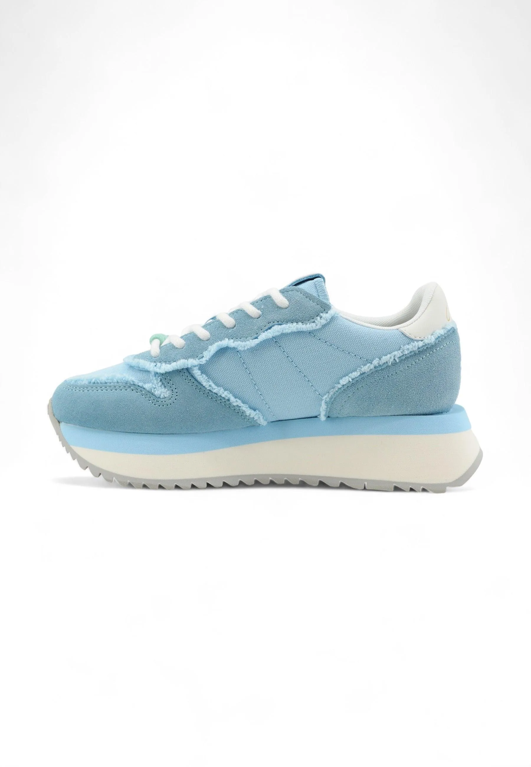 SUN68 Big Stargirl Sneaker Donna Azzurro Z34216