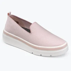 Sutton Knit Sneaker - Wood Rose