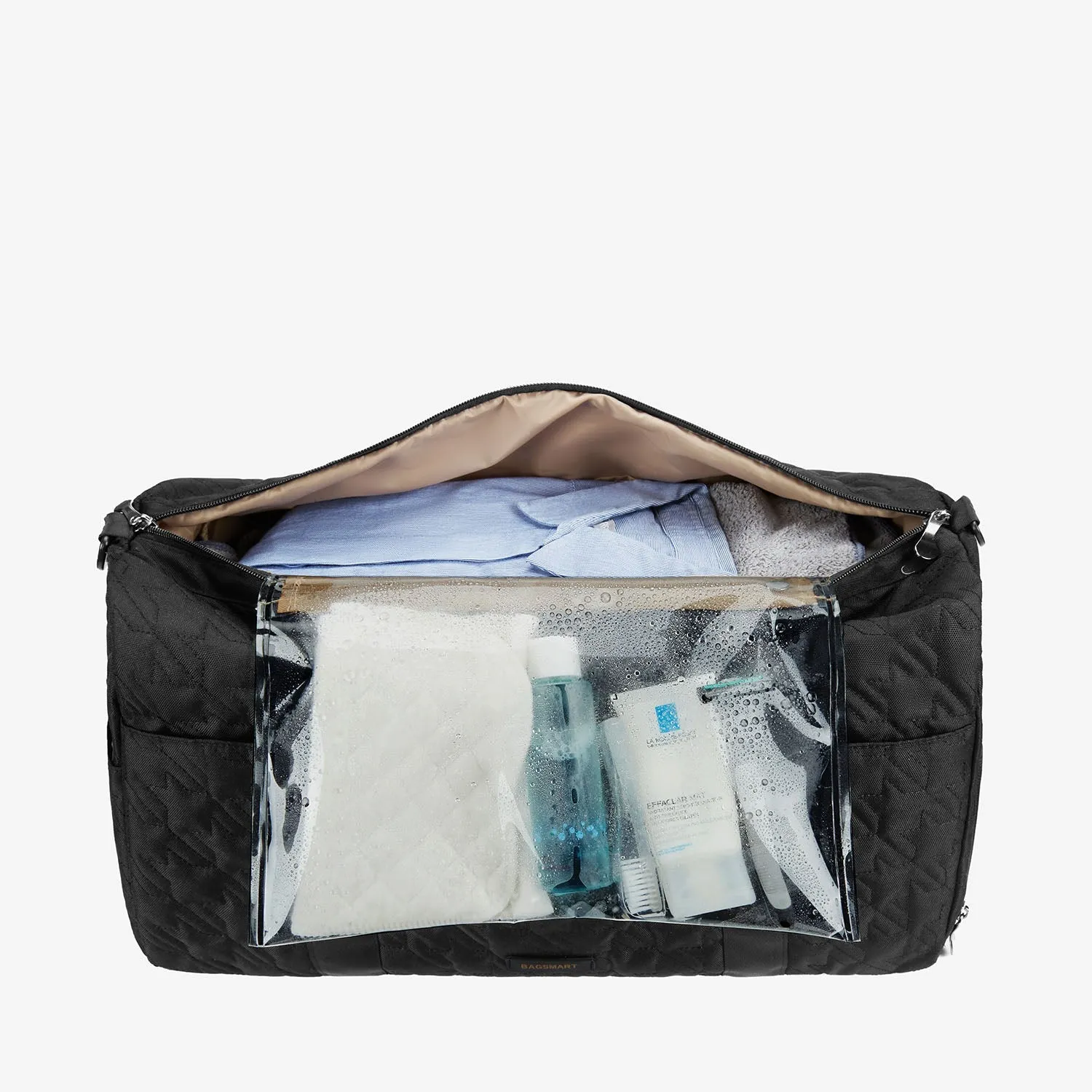 Travel Duffle Bag With Shoes Compartment