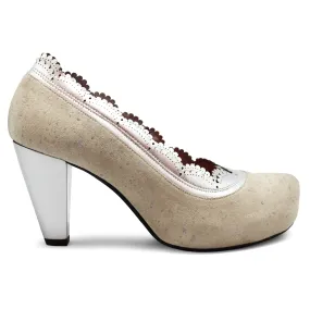 Tu Es Belle - Ice heel shoe