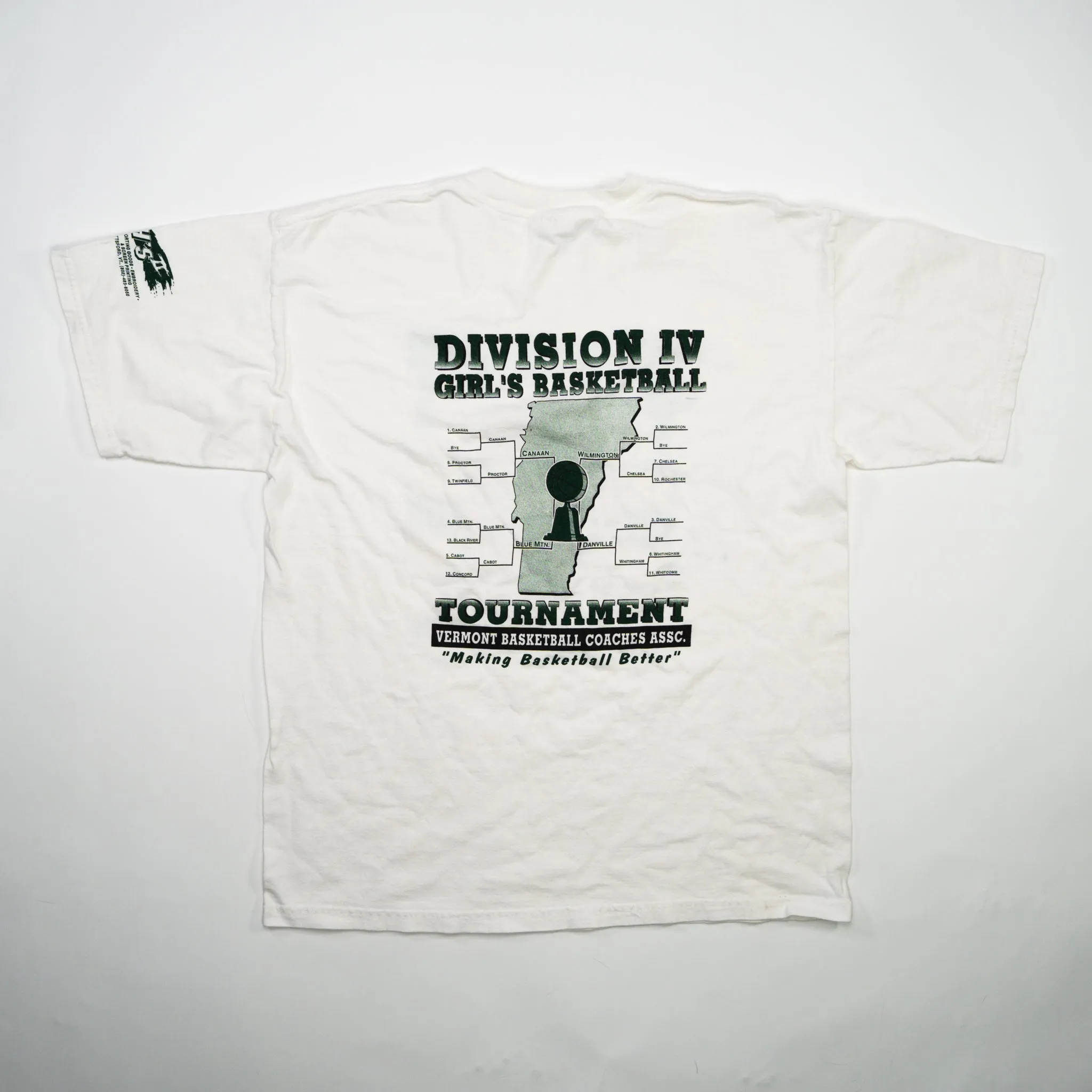 Vintage '00 Vermont HS Basketball Final Four Tee (M)