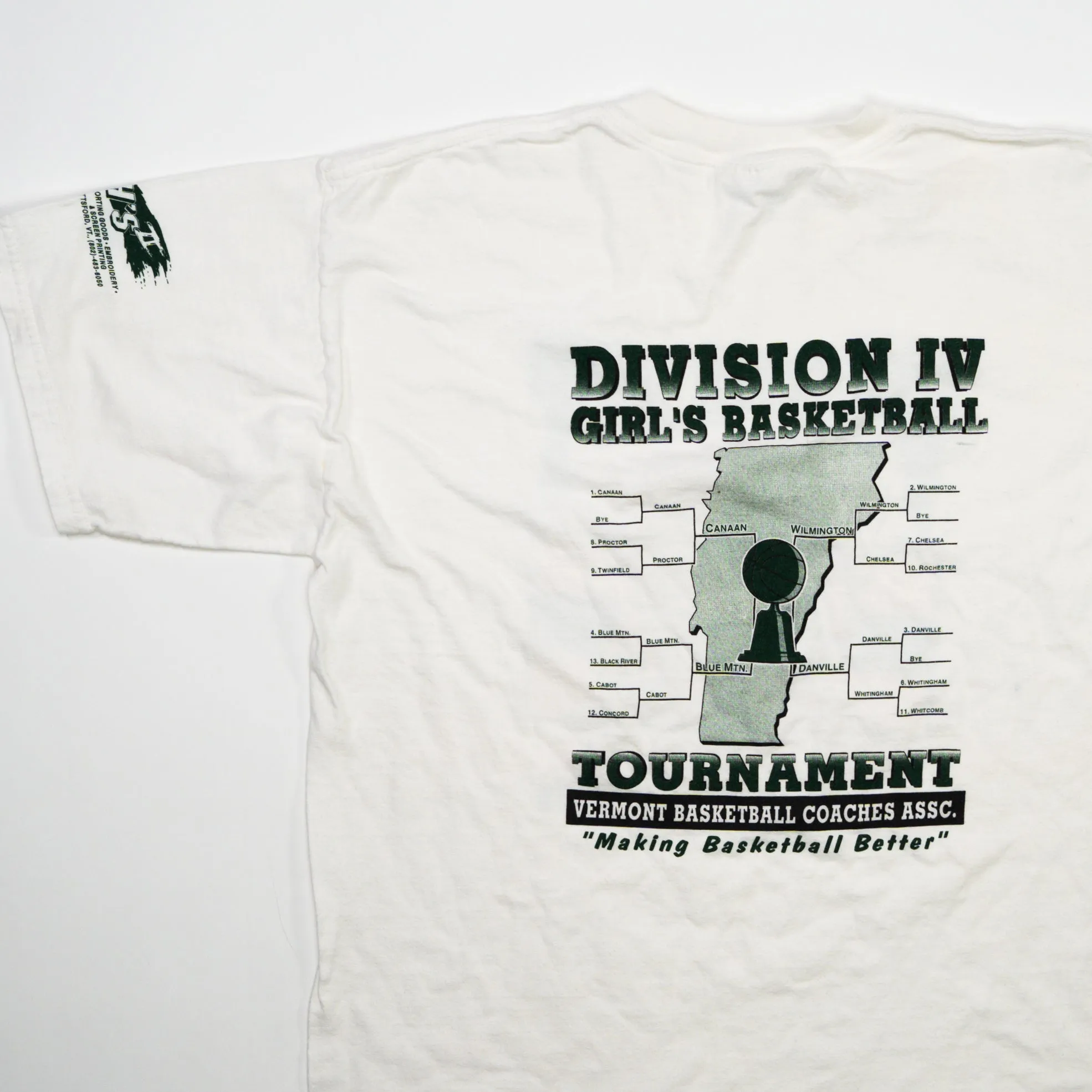 Vintage '00 Vermont HS Basketball Final Four Tee (M)