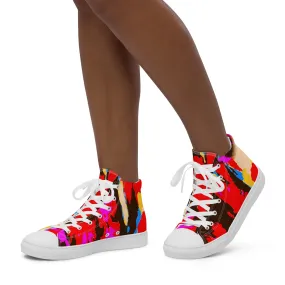 Women’s high top canvas shoes Splash