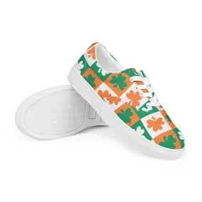 Women’s lace-up canvas shoes Shamrock